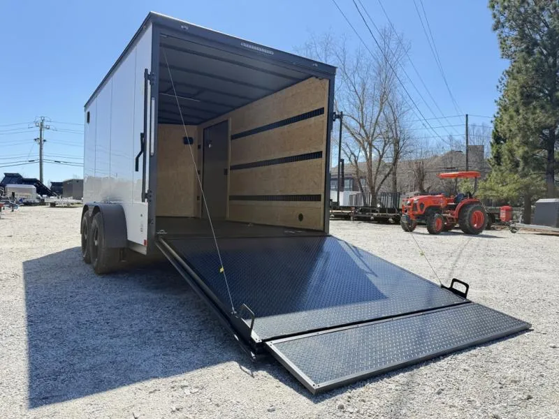 2026 Covered Wagon 7'x14' Enclosed, E-Track Installed