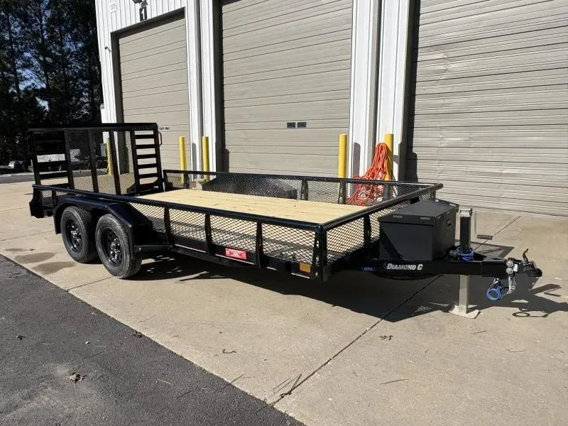 2026 Diamond C 16'x83" Tandem Utility NEW MODEL! GTU235