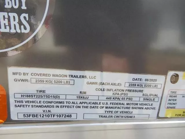 new Cargo (Enclosed) Trailers Covered Wagon Trailers  for sale, in Cumming, GA Thumbnail 6