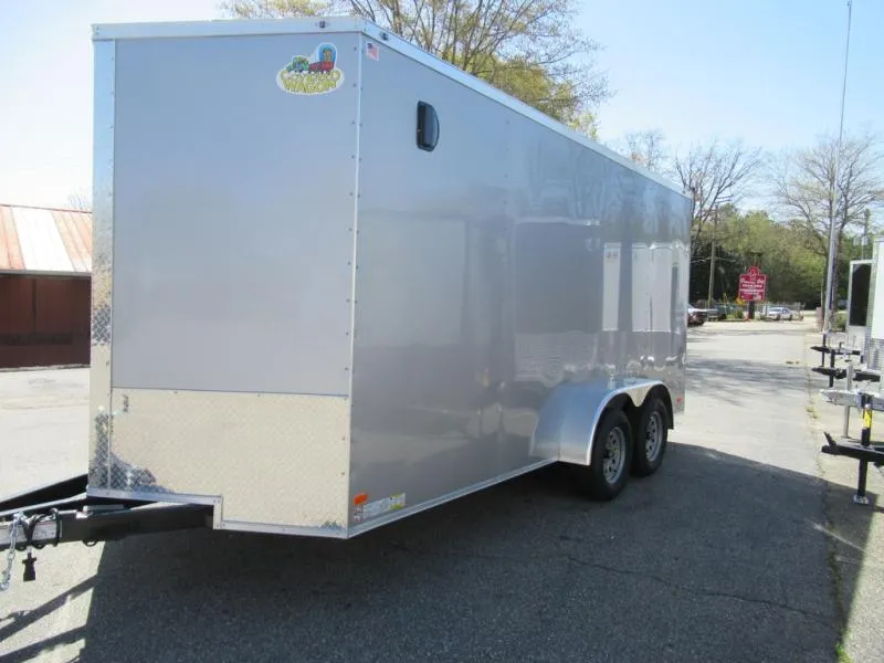 2026 Covered Wagon 7x16' Enclosed, 7' Height, Tandem Axle