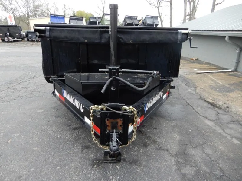 2022 Diamond C Trailers 82x14' Dump, 32" High, HD Ramps