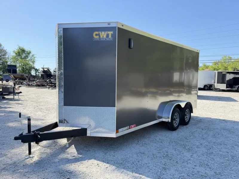 2026 Covered Wagon 7'x16' Enclosed, 7' Interior Height