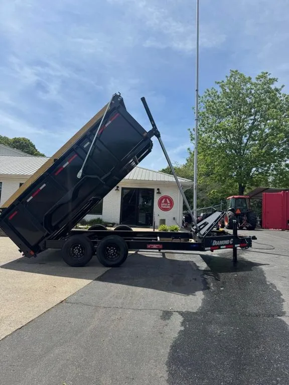 2026 Diamond C 82x14' Dump, 44" Sides, Ramps LPT207