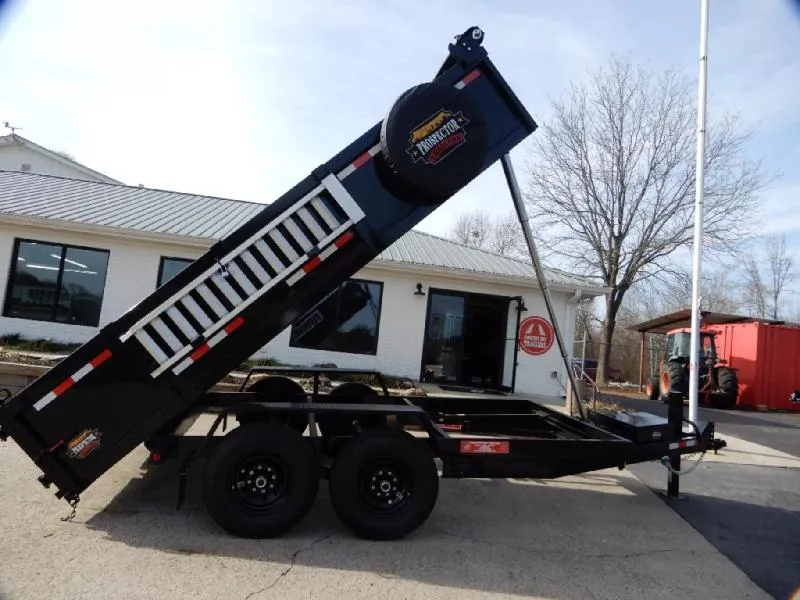 2026 Covered Wagon 7'x14' Dump, 2' sides, Ramps