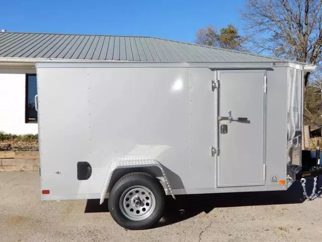Covered Wagon 5'x10' Enclosed  Side Door & Ramp Door 2026