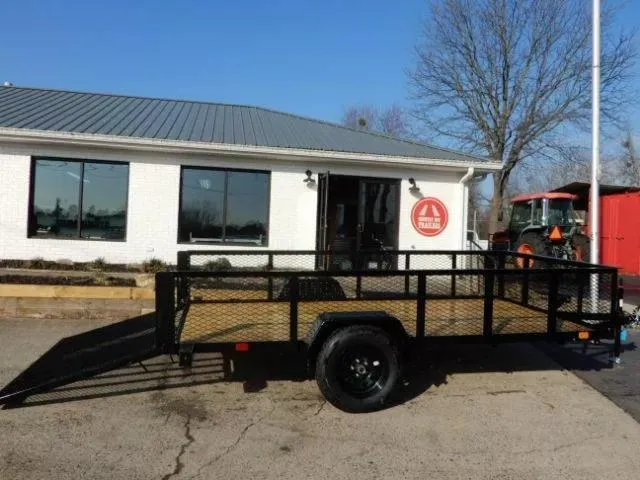 2026 Currahee 6'x10' Utility, 2' Mesh Sides, Removable Ramp Gate