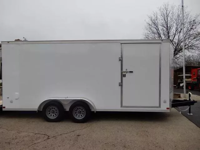 Covered Wagon 7X18' Enclosed 7' Height 2026