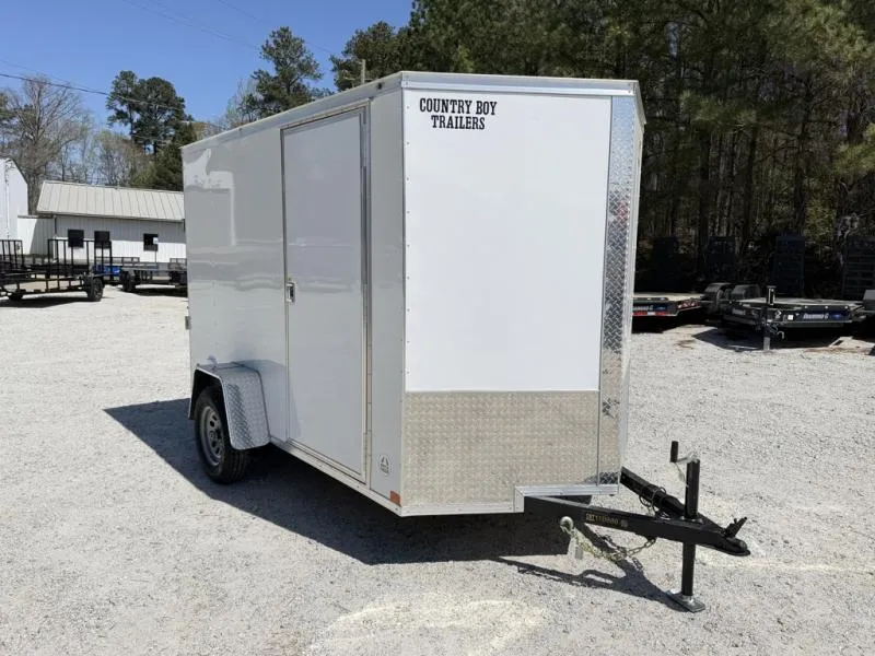 2026 Covered Wagon 6'x10' Enclosed, 6'6" Interior Height