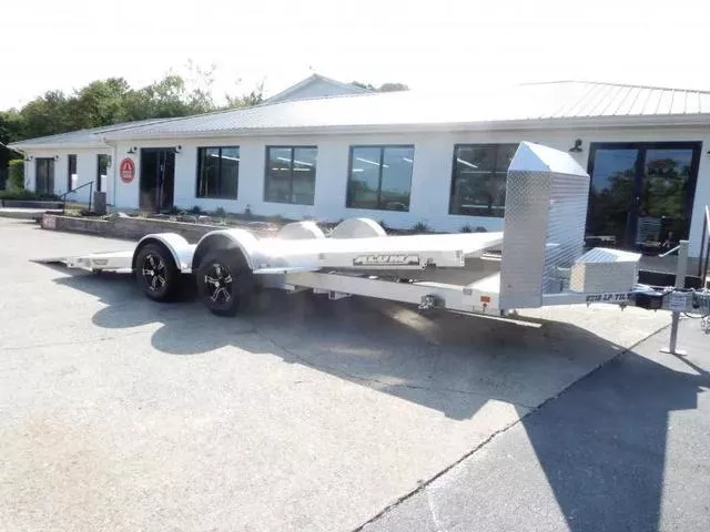 Aluma 18'x82 Car Hauler  Full Bed Tilt & 50" Ramps 8218-LP-Tilt  2026