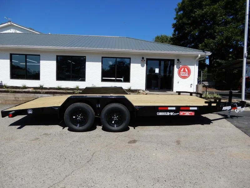 2026 Anderson 82x20' Car Hauler, 4' Dove, 5' Ramps