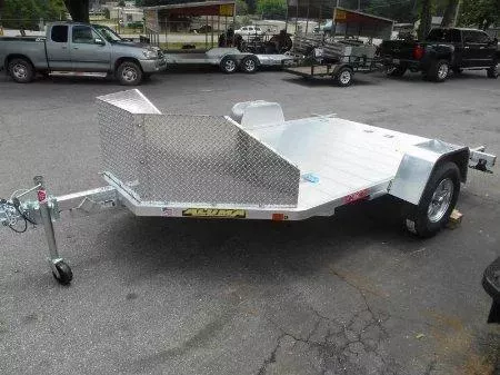 Aluma 6.5'x11'2" Motorcycle - for 2  w/Ramp MC210 2026
