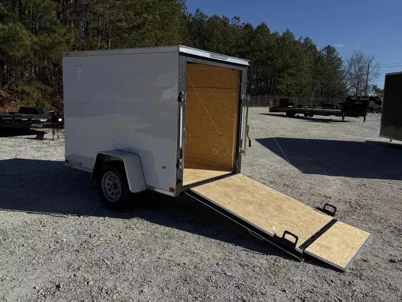 Covered Wagon 5'x8' Enclosed  Side & Ramp Door 2026