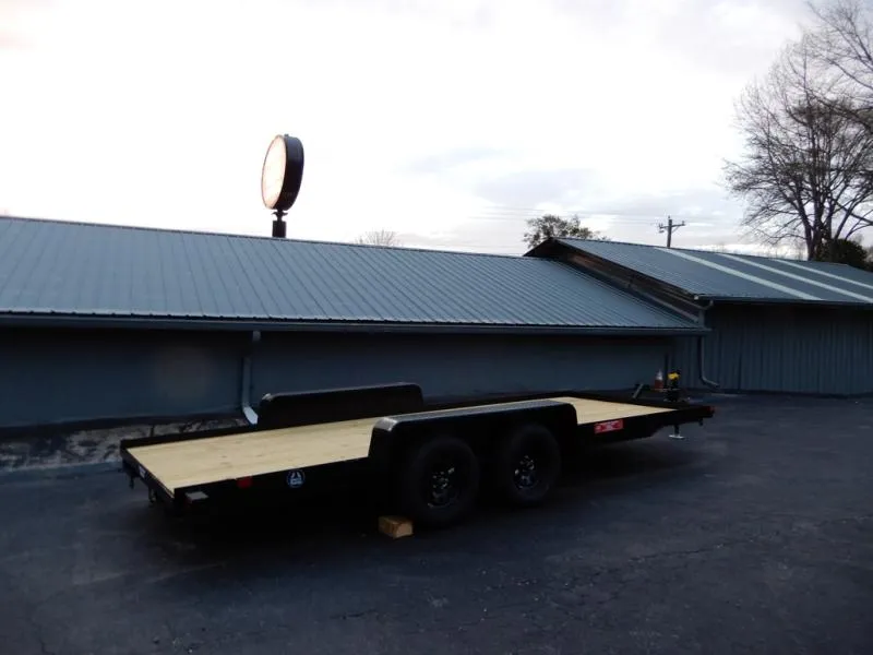 2026 Currahee 7x20' Car Hauler w/5' Slide-In Ramps