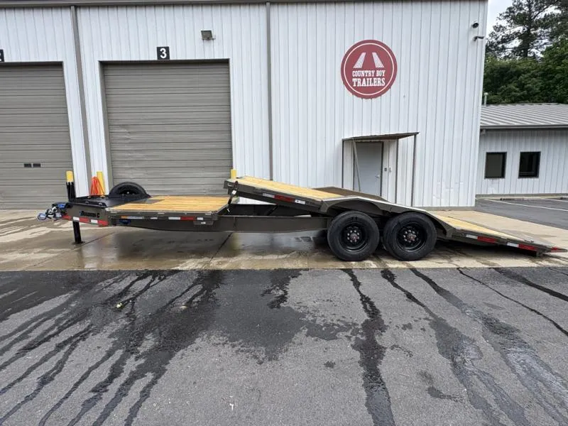 2026 Diamond C 8.5x24' Gravity Tilt, Drive Over Fenders, 23K GVWR, Hydraulic Jack, HXD 210