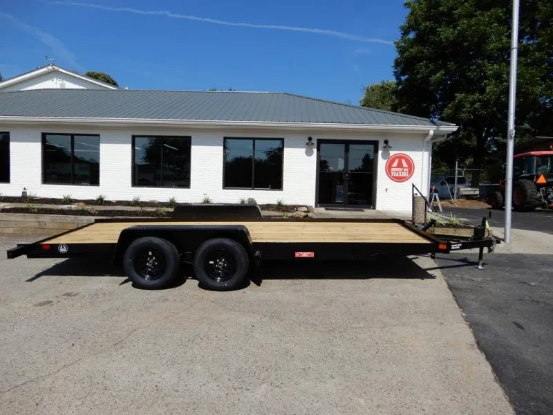 2027 Currahee 7'x20' Car Hauler, 20' Deck, 5' Ramps, 7K GVWR