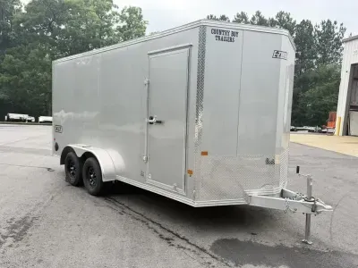 2026 Alcom 7'x16' Cargo Enclosed, All Aluminum