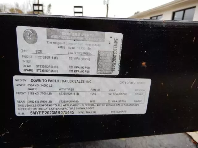 used Other Trailers Down 2 Earth Trailers  for sale, in Cumming, GA Thumbnail 8