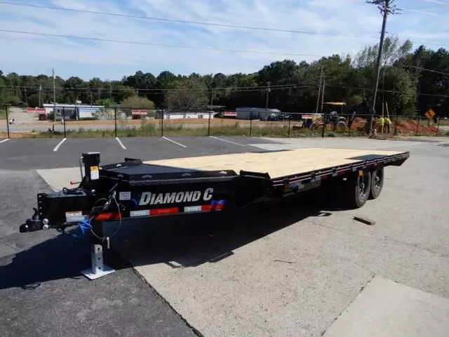 Diamond C 8.5x20' Equipment  w/96" Slide-in Ramps DEC207 2026