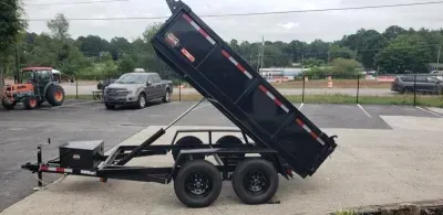 2026 Covered Wagon 6x10' Dump, 2' Sides, 7K GVWR