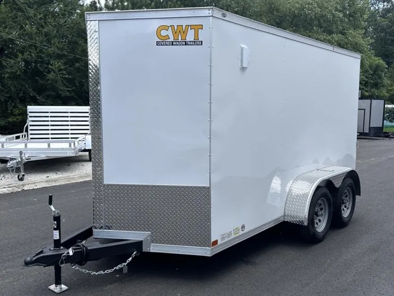 2026 Covered Wagon 6'x12' Enclosed, 6'6 Interior Height