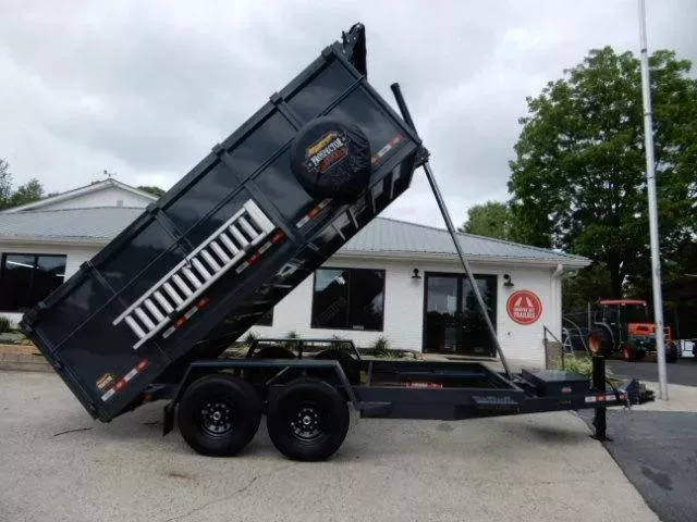 Covered Wagon 7x14' Dump 4' Sides Ramps 2026