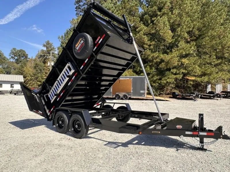 2026 Covered Wagon 7'x14' Dump, 16K GVWR