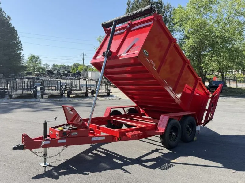 2026 Covered Wagon 6'x12' Dump, 12K GVWR