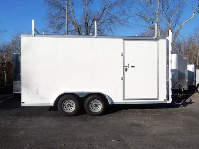 Covered Wagon 7'X 16' Enclosed 7' Height 5200 lb. Axle 2026