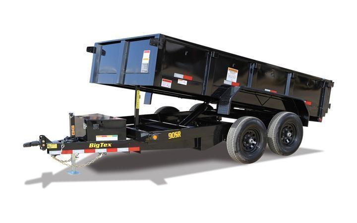 Big Tex 70SR 7K SINGLE RAM LP DUMP(5x10 TANDEM AXLE, DBL DOORS Big Tex 70SR 7K SINGLE RAM LP DUMP(5x10 TANDEM AXLE, DBL DOORS
