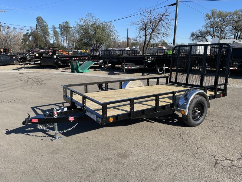 2022 PJ Trailers 7'x12' Single Axle brakes Utility Trailer 2022 PJ Trailers 7'x12' Single Axle brakes Utility Trailer