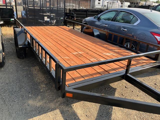 2024 Iron Eagle 6.5'x14' Emax Utility Trailer with Side Load Ramps VNSTWSn7xi7v