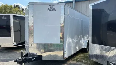  Anvil Trailers 7X16 TA ENCLOSED WHITE 