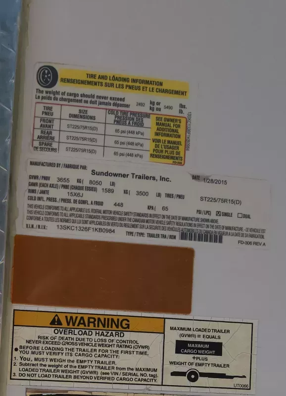 used Horse Trailers Sundowner Trailers  for sale, in Tucson, AZ Thumbnail 15