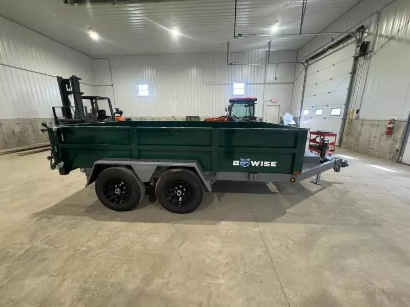 2026 BWise DLP10 72x12 10K Tandem Axle Dump Trailer