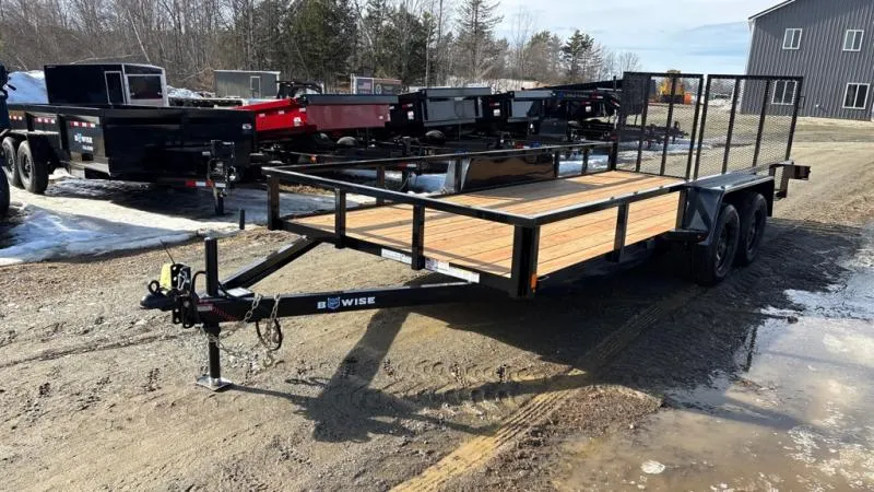2026 BWISE UT718 Utility Trailer