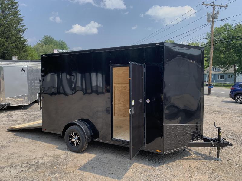 2021 Spartan 7X12 +2ft Vnose/12" extra height/blackout/braked axle/undercoated/ramp 2021 Spartan 7X12 +2ft Vnose/12" extra height/blackout/braked axle/undercoated/ramp