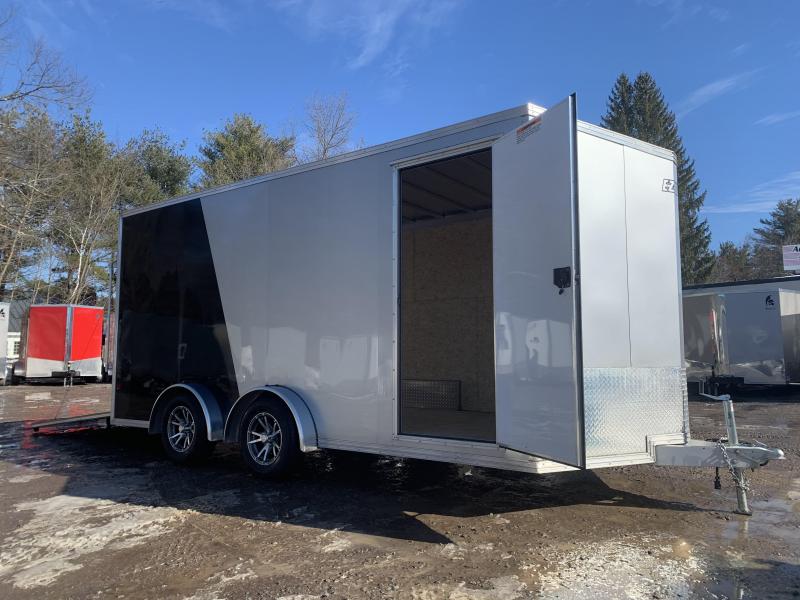 *DEMO*2021 E-Z Hauler 7.5X16+3ft V-Nose/ ALUMINUM Trailer/12" extra height/Spread torsion axles *DEMO*2021 E-Z Hauler 7.5X16+3ft V-Nose/ ALUMINUM Trailer/12" extra height/Spread torsion axles
