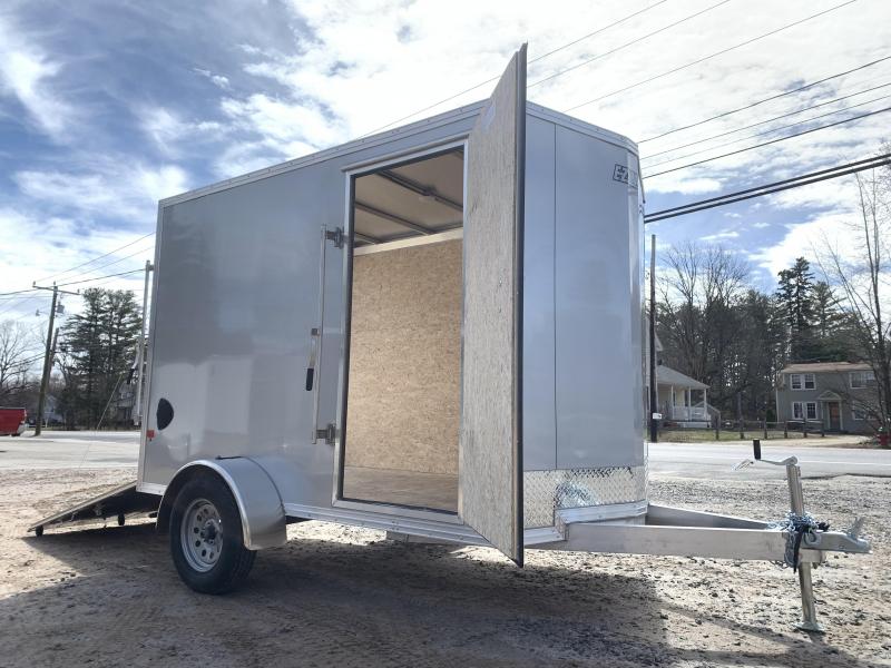 2021 EZ Hauler 6X10 +12"V-Nose Aluminum trailer / 6" extra height 2021 EZ Hauler 6X10 +12"V-Nose Aluminum trailer / 6" extra height
