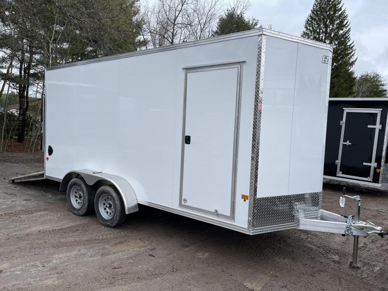 2021 EZ Hauler 7X16+2 ft V-Nose DuraLite/Fully aluminum trailer/12" extra height 2021 EZ Hauler 7X16+2 ft V-Nose DuraLite/Fully aluminum trailer/12" extra height