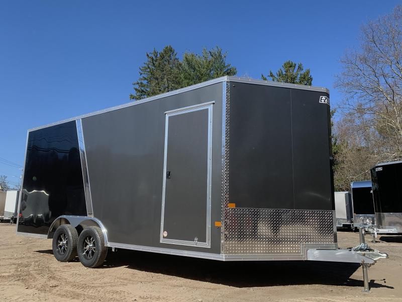 2021 EZ Hauler 8.5x18 +3 ft V-nose/Aluminum Car Hauler/7000gvwr/12" extra height 2021 EZ Hauler 8.5x18 +3 ft V-nose/Aluminum Car Hauler/7000gvwr/12" extra height