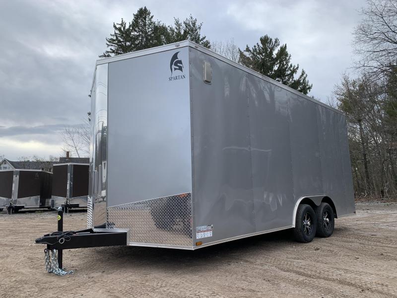 2021 Spartan 8.5X18 +2ft V trailer/18" extra height/undercoated/7000gvwr 2021 Spartan 8.5X18 +2ft V trailer/18" extra height/undercoated/7000gvwr