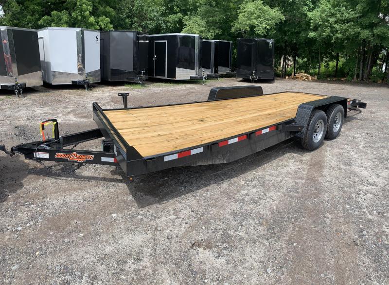 2020 Down 2 Earth 7x20 open Car Hauler/10400gvwr 2020 Down 2 Earth 7x20 open Car Hauler/10400gvwr
