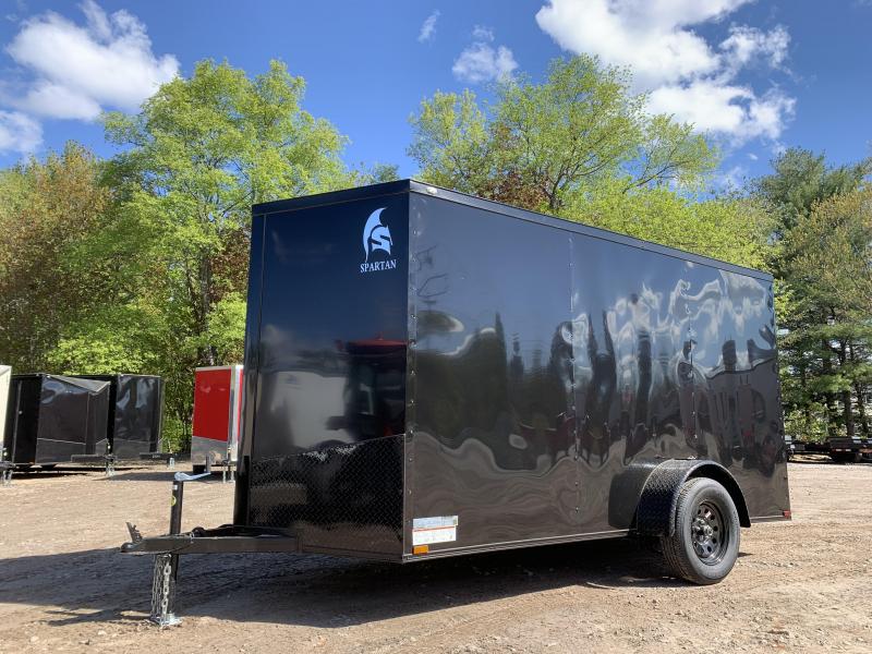 2021 DING SALE* Spartan 6x12 +2ft V-nose trailer/blackout trim/3" extra height/undercoated/2990gvwr 2021 DING SALE* Spartan 6x12 +2ft V-nose trailer/blackout trim/3" extra height/undercoated/2990gvwr