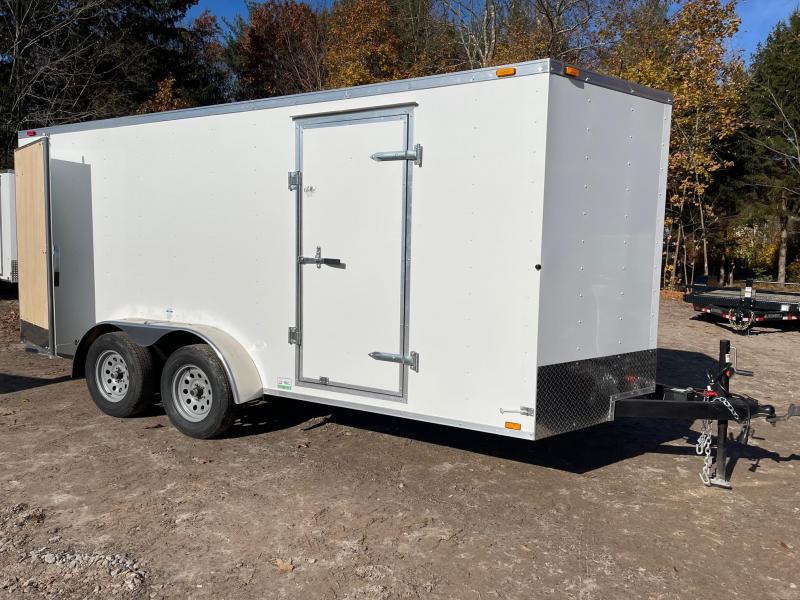 2022 Cargo Mate 7X16 +2ft V/Barn Doors/7000GVW 2022 Cargo Mate 7X16 +2ft V/Barn Doors/7000GVW