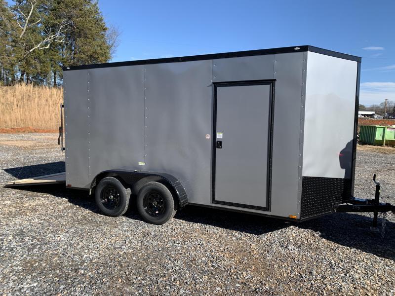2021 Spartan 7x14 +2ft V-nose/12" extra/ Blackout trailer 2021 Spartan 7x14 +2ft V-nose/12" extra/ Blackout trailer