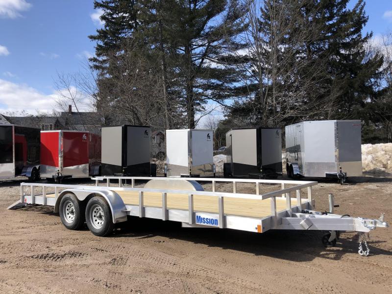 2021 Mission 7X20 Aluminum Utility Trailer 2021 Mission 7X20 Aluminum Utility Trailer