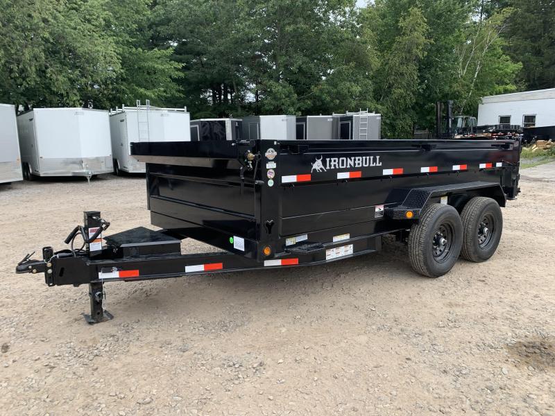 2022 Iron Bull 7x14 Dump Trailer w/ Trap System & Slide-In Ramps 2022 Iron Bull 7x14 Dump Trailer w/ Trap System & Slide-In Ramps