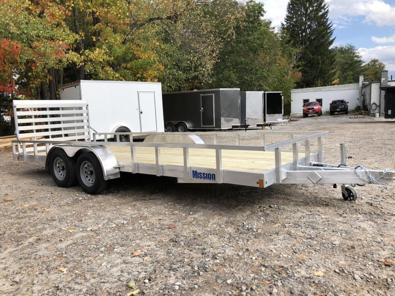 2021 Mission 7X20 Aluminum Utility Trailer/6000gvwr 2021 Mission 7X20 Aluminum Utility Trailer/6000gvwr