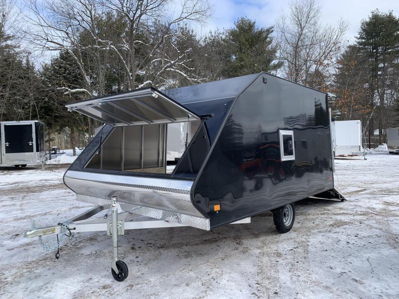 2021 Mission 101x12 Crossover Limited 2Place Snowmobile TrailerW