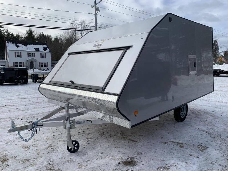 2021 Mission 101x12 Crossover Limited 2Place Snowmobile TrailerW
